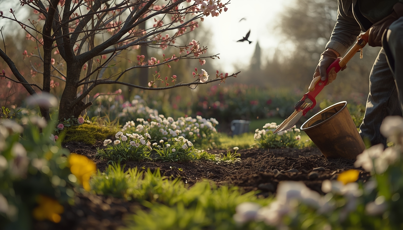 Forårsfornyelse med beskæring og gødning